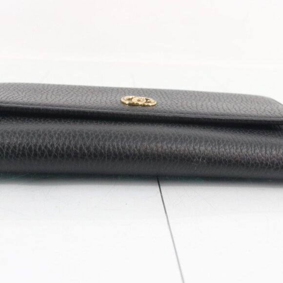 Gucci GG Marmont Leather Long Wallet – Black - Picture 2 of 12